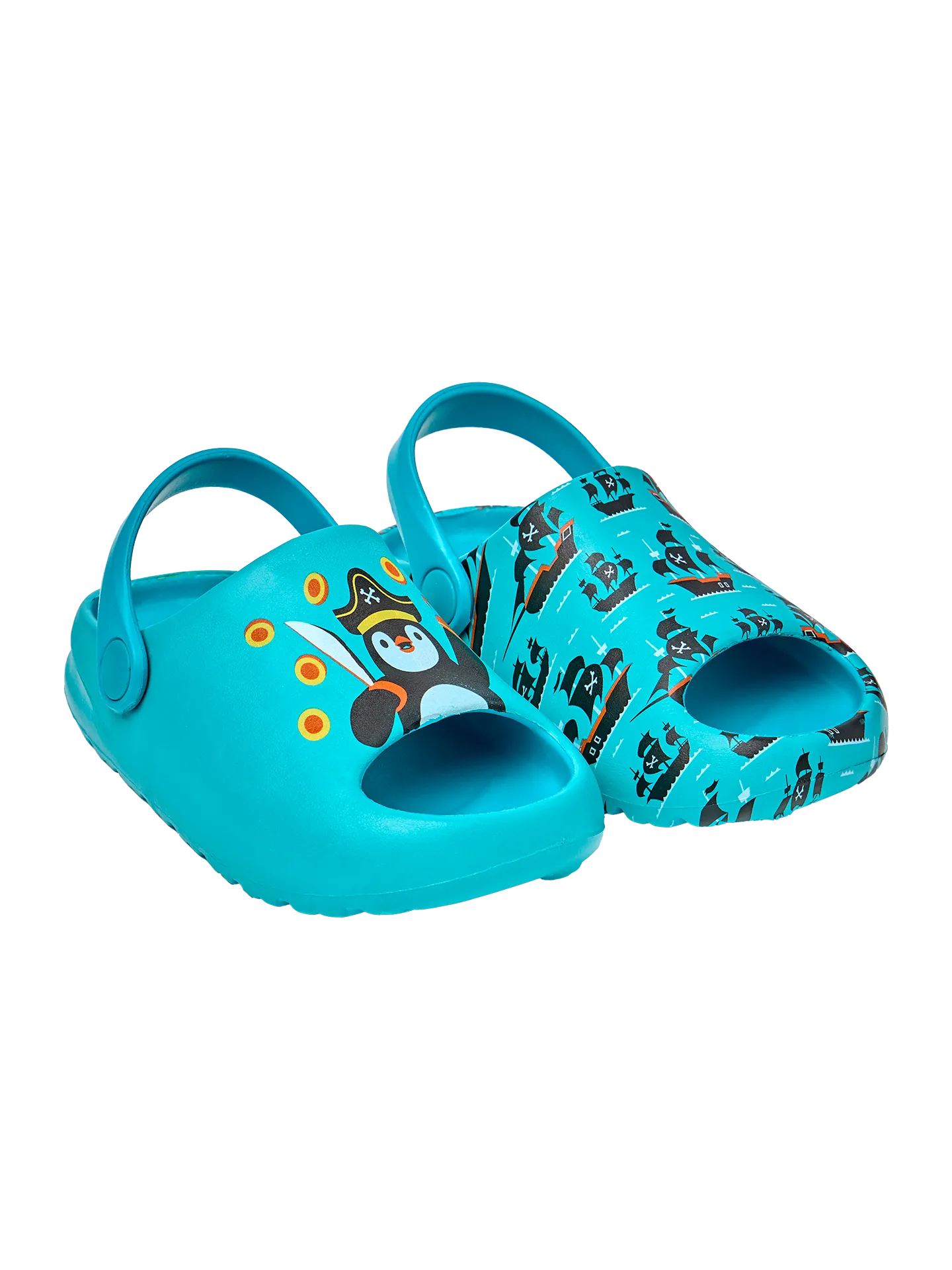 Vrolijke chunky babyklompen Piratenboot - Image 2