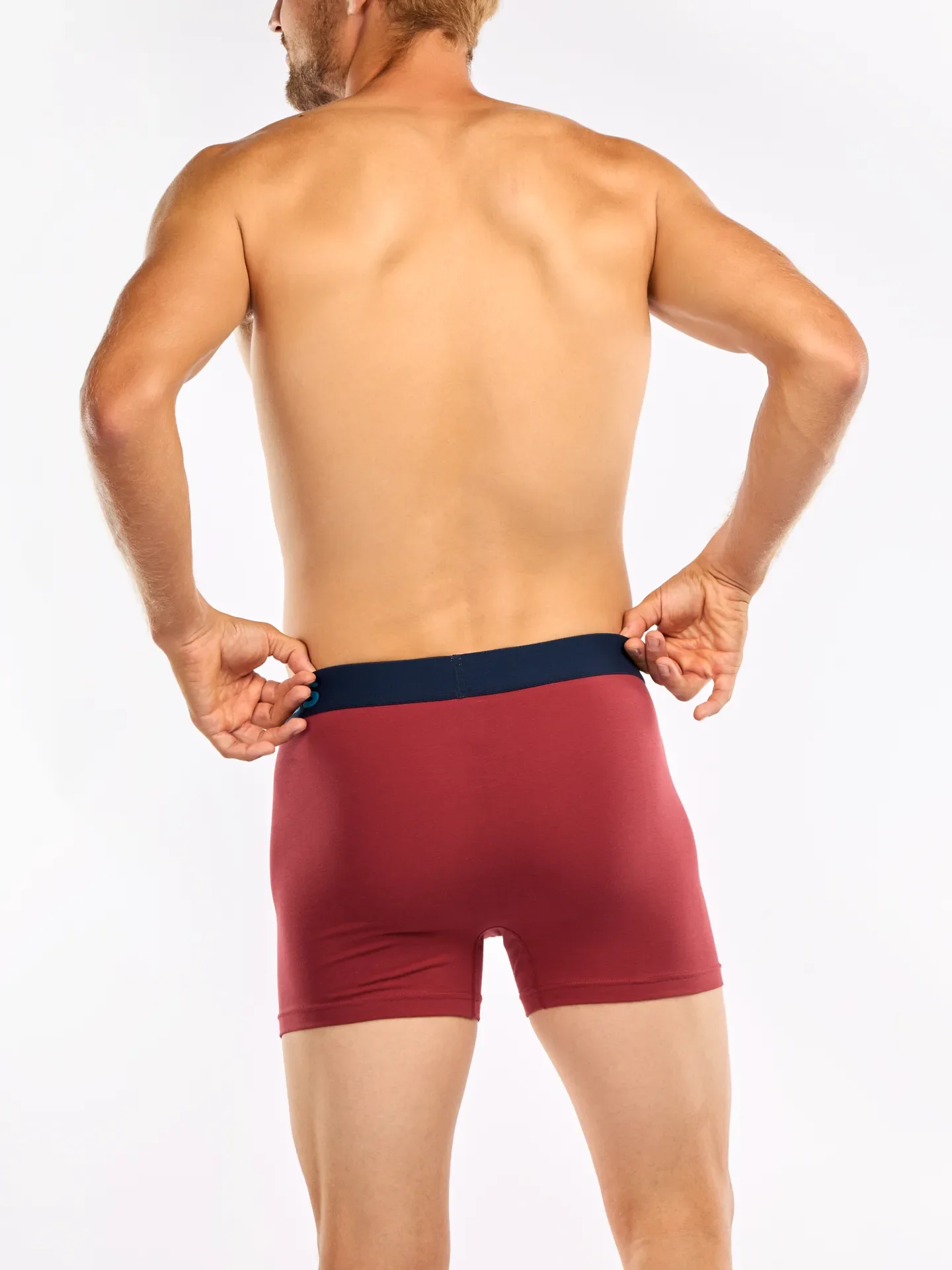 Donkerrode herentrunks - Image 2