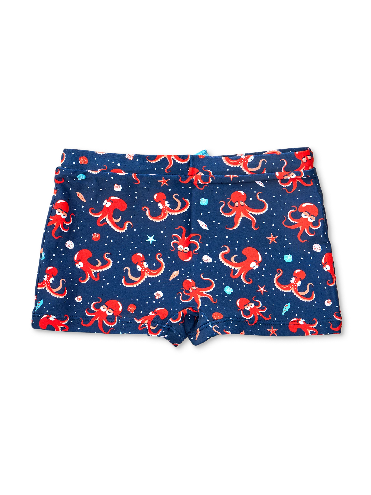 Vrolijk elastisch zwemshort voor kinderen Rode octopus - Image 2