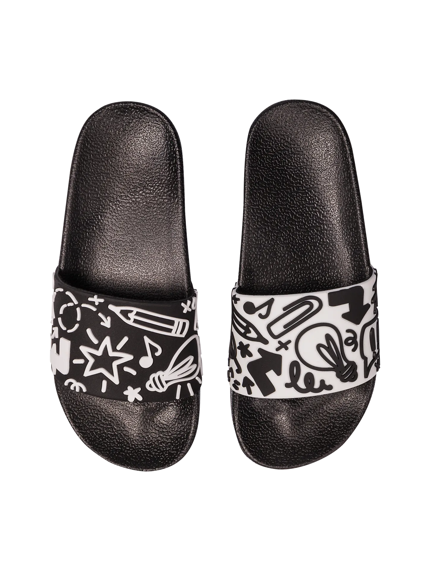 Vrolijke sliders voor kinderen Doodles