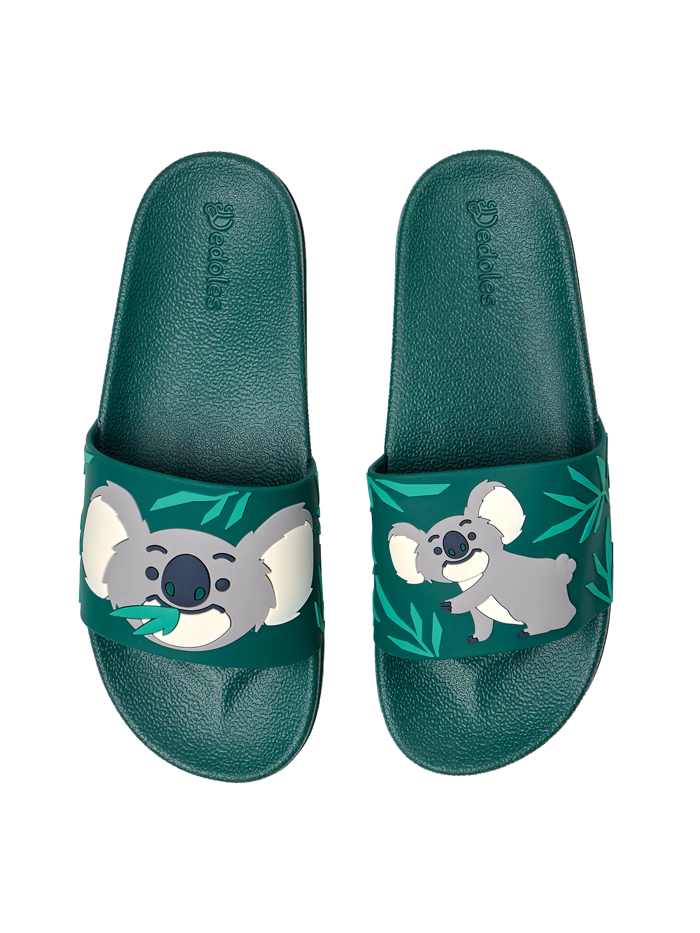 Vrolijke sliders voor kinderen Koala en blaadjes