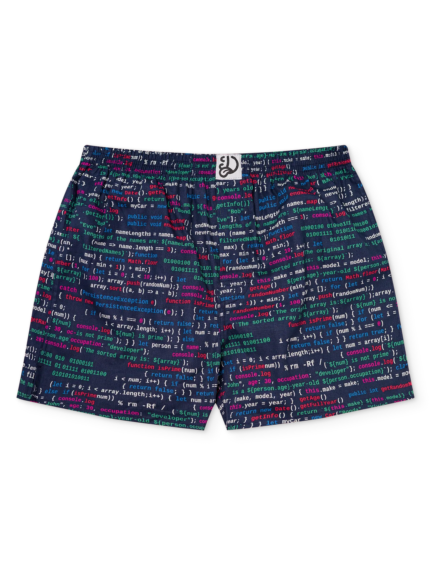 Vrolijk boxershort voor heren Webontwikkelaar