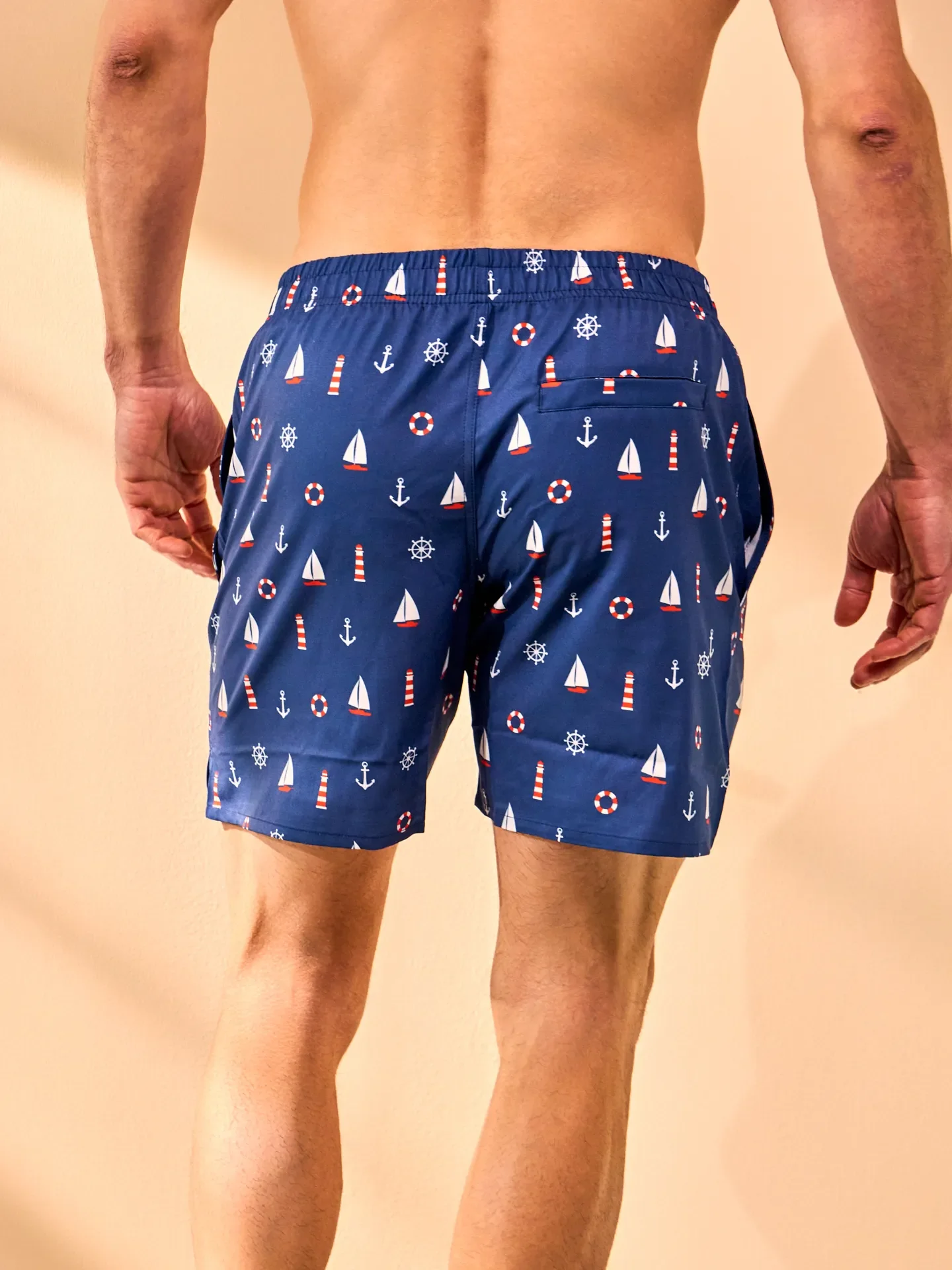 Vrolijk zwemshort voor heren Kapitein - Image 4
