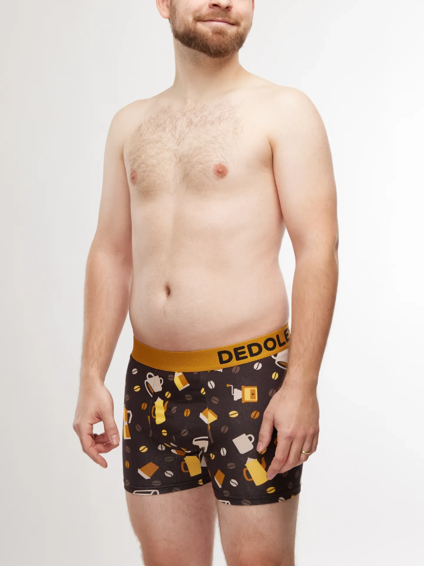Vrolijke herentrunks Koffiebonen - Image 3