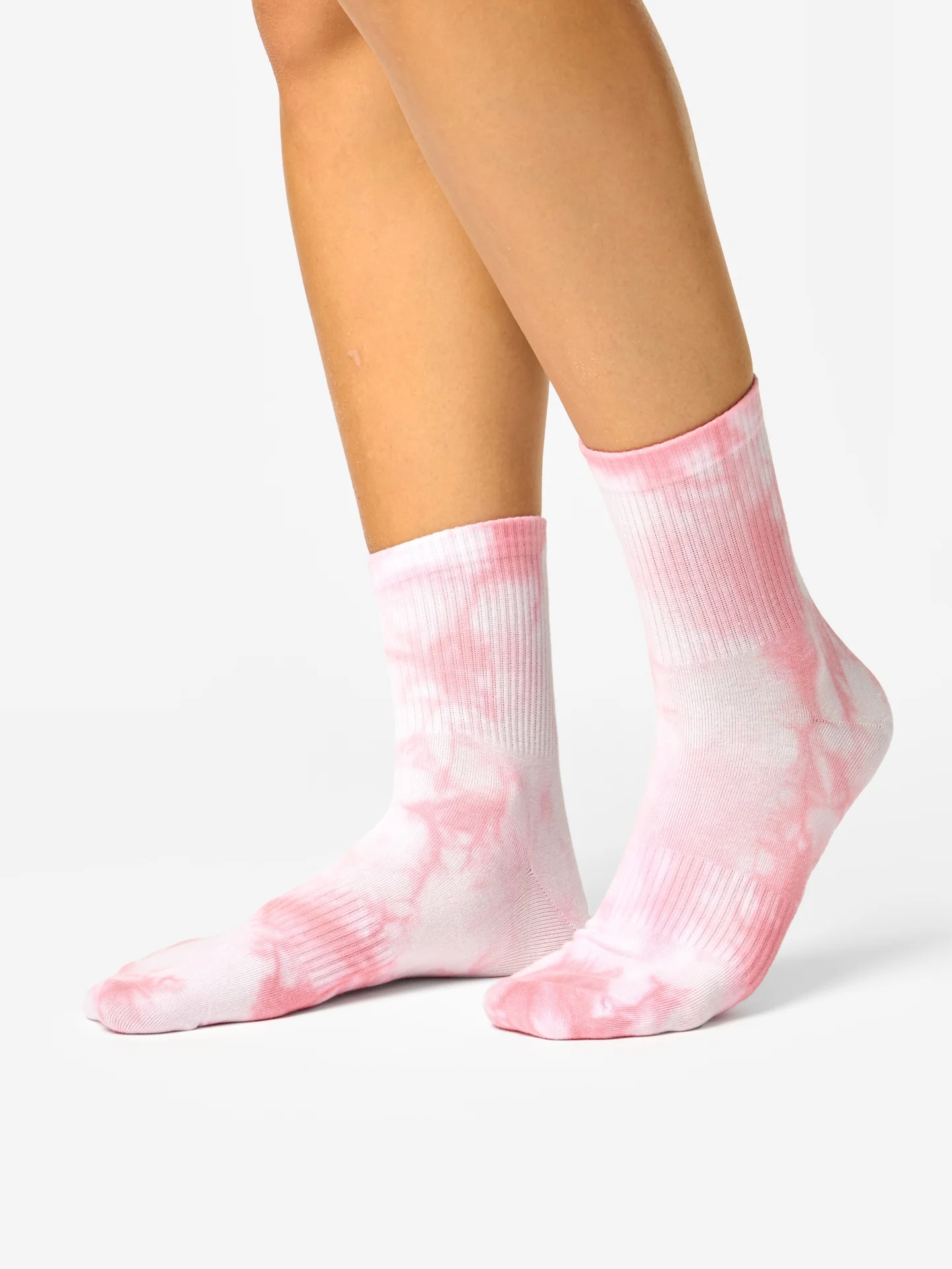 Crewsokken tie-dye Roze - Image 2