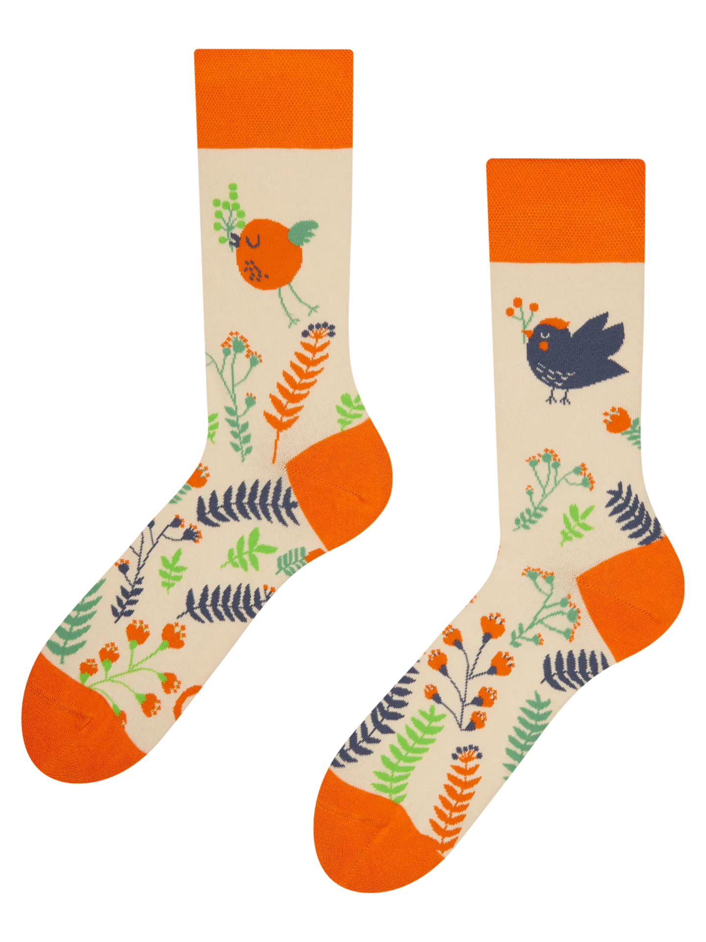 Vrolijke sokken Schattige vogels