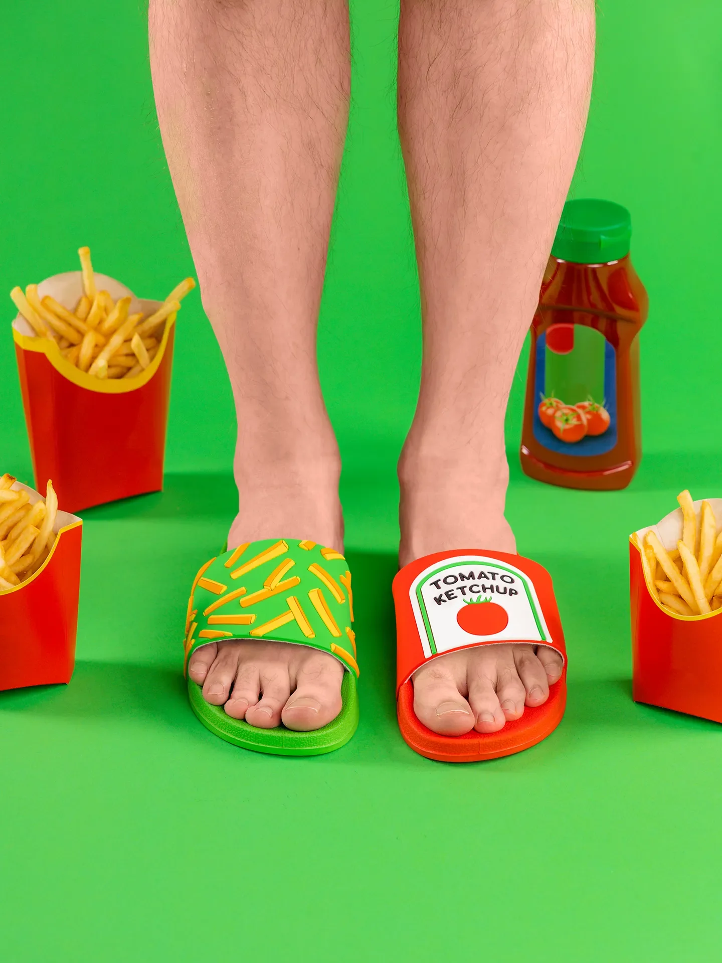 Vrolijke sliders Frietjes met ketchup - Image 5