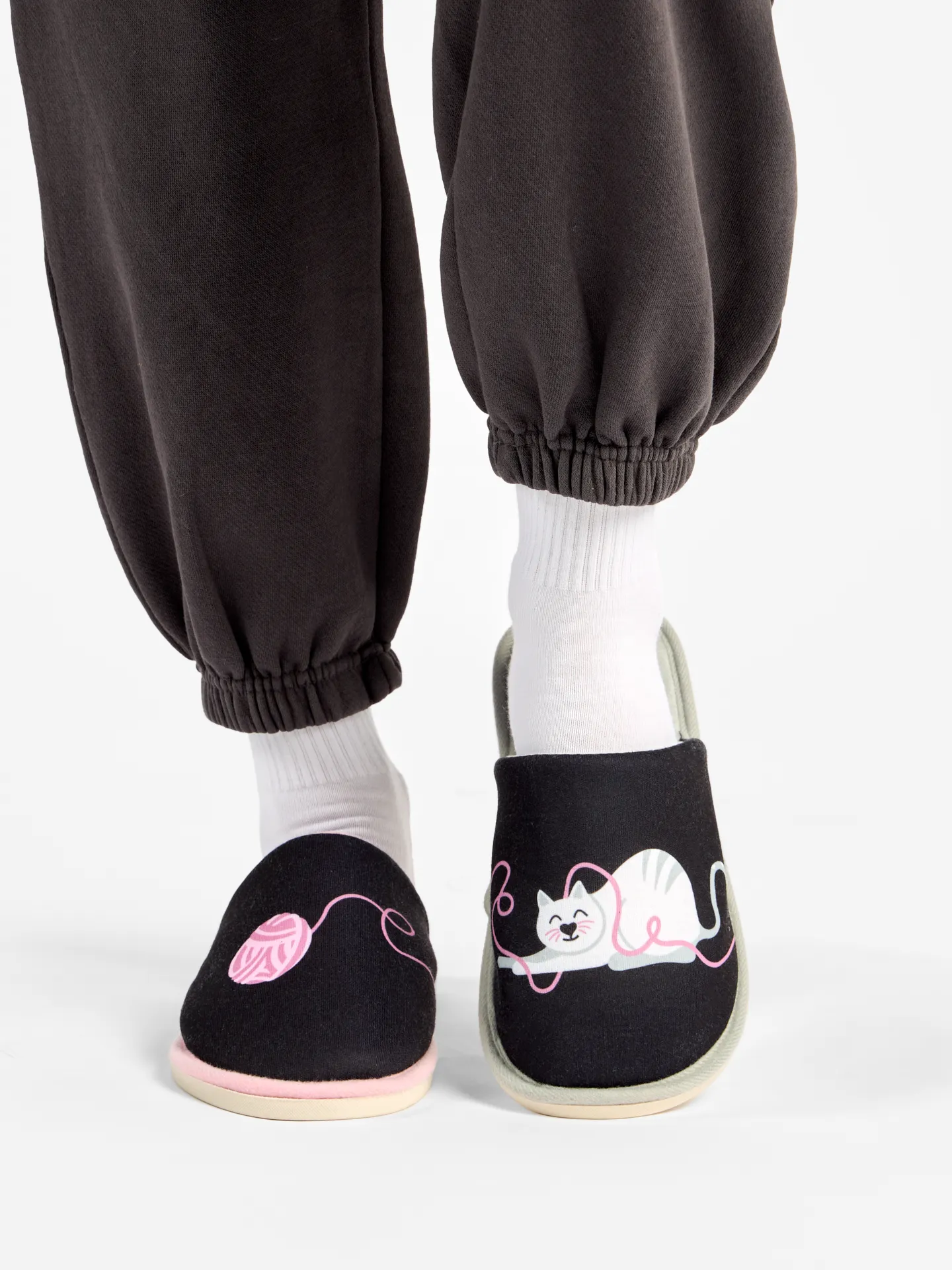 Vrolijke slippers Kat &amp; Bal - Image 5