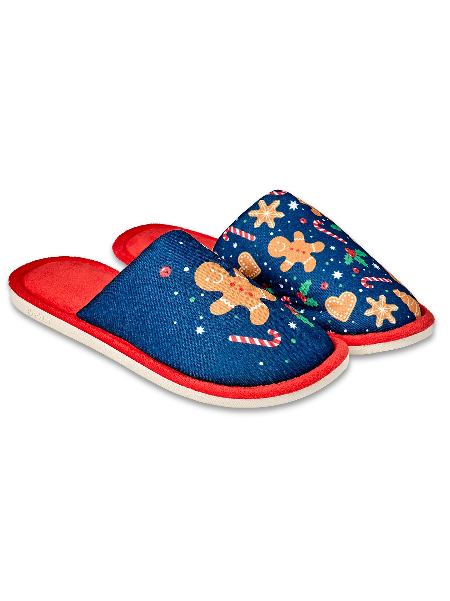 Vrolijke slippers Speculaas & snoep - Image 2