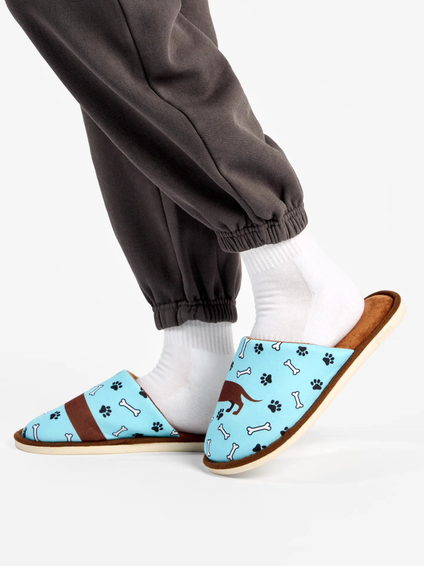 Vrolijke slippers Lange teckel - Image 4