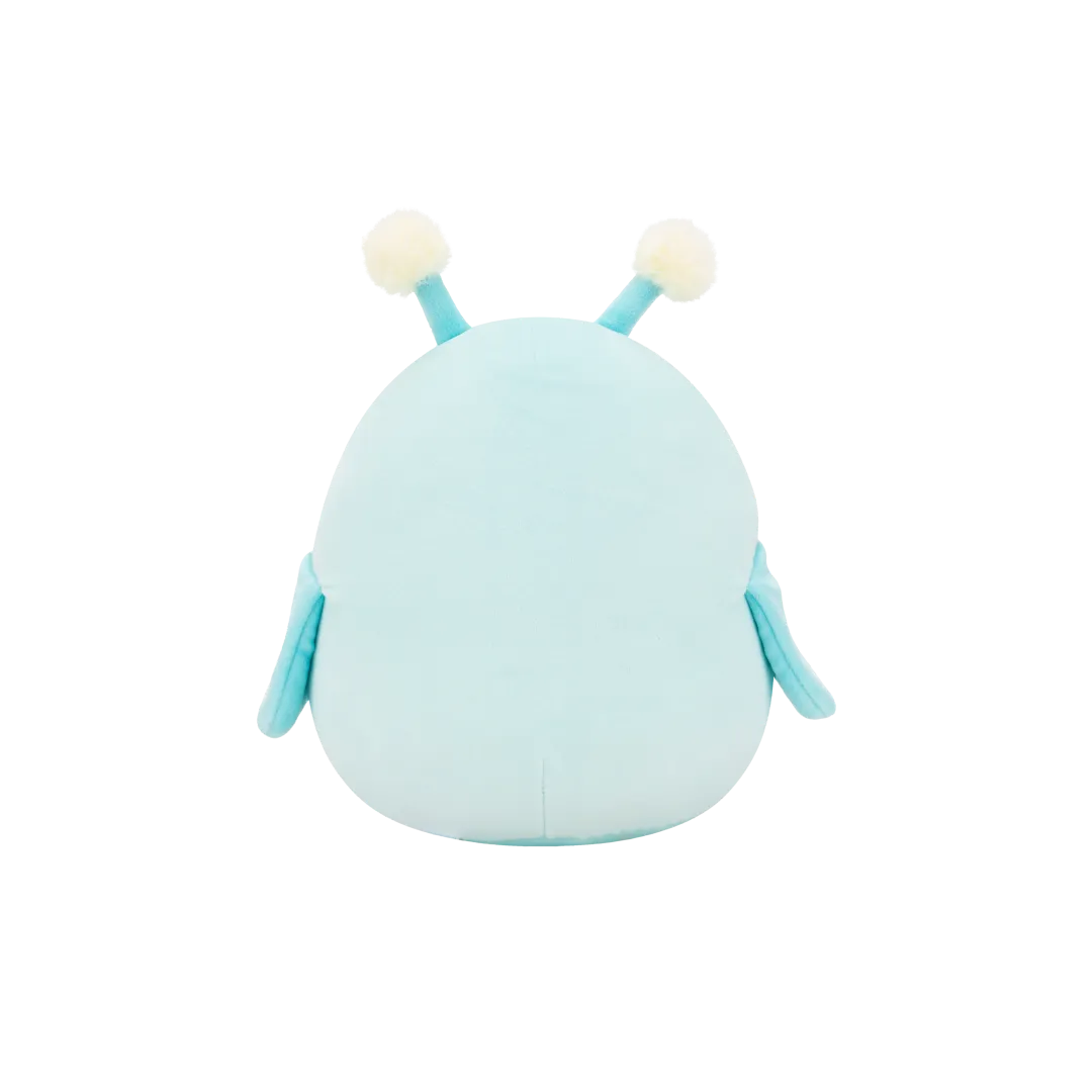 Squishmallows Giles de knipogende blauwe sprinkhaan met bloemen, 20 cm - Image 2