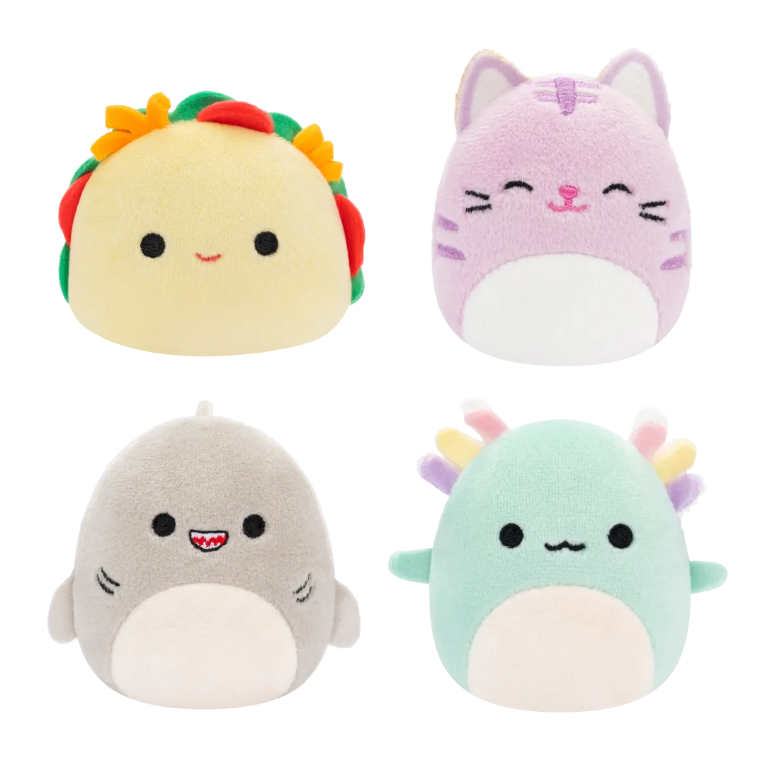 Squishmallows Micromallows 4-pack - Gordon, Tex, Tabitha, Irina - Image 5