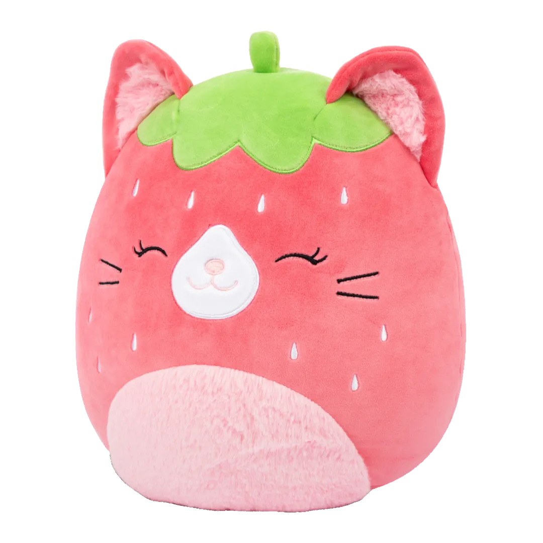 Squishmallows Olma de aardbeienkat, 13 cm - Image 3