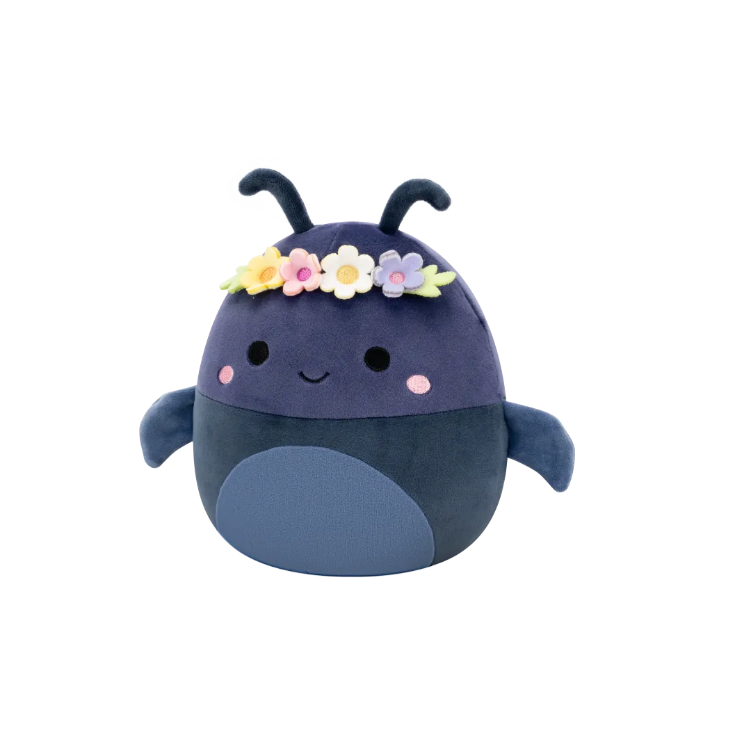 Squishmallows Tyrone de marine mestkever met bloemenkroon, 20 cm - Image 3