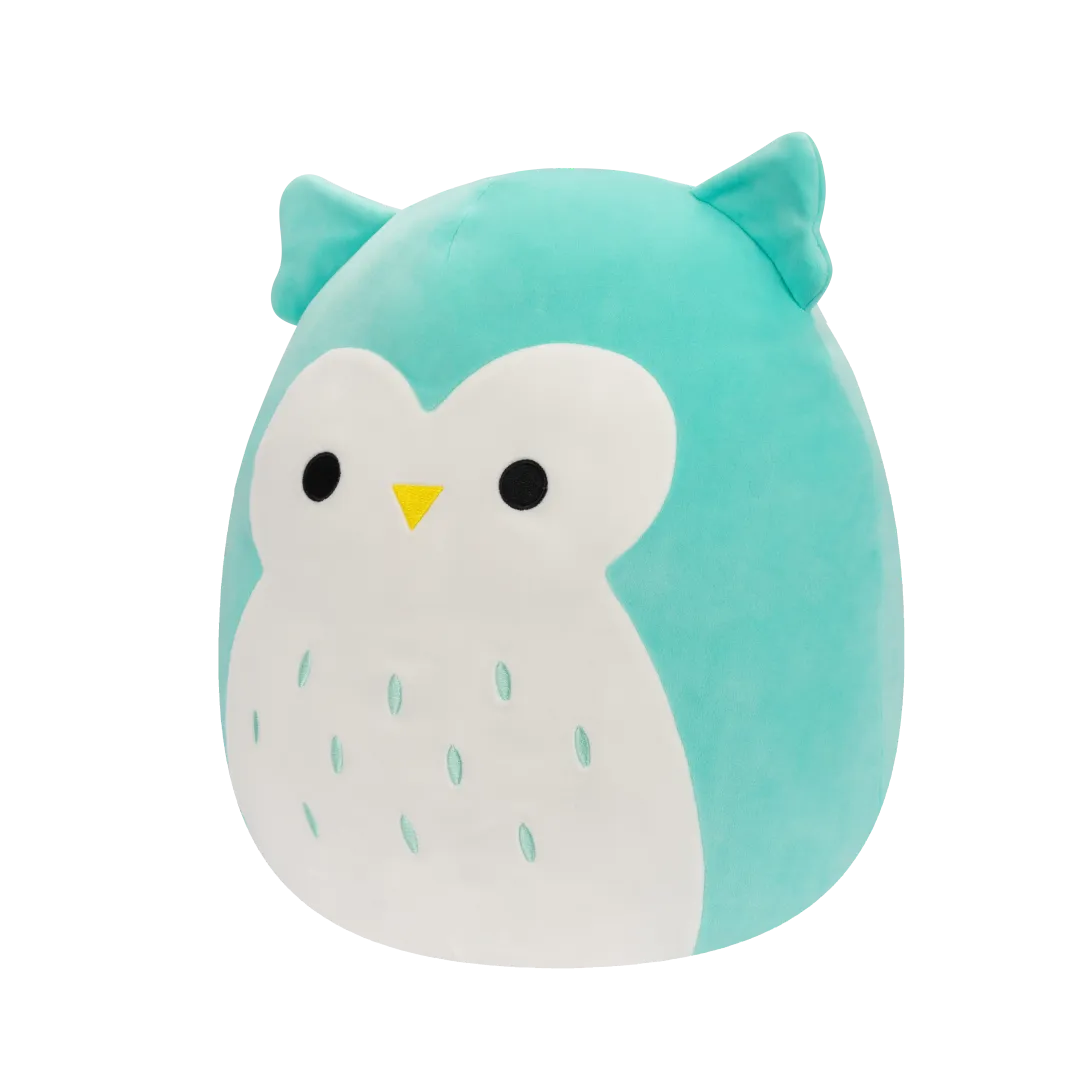 Squishmallows Winston de blauwgroene uil, 20 cm - Image 3
