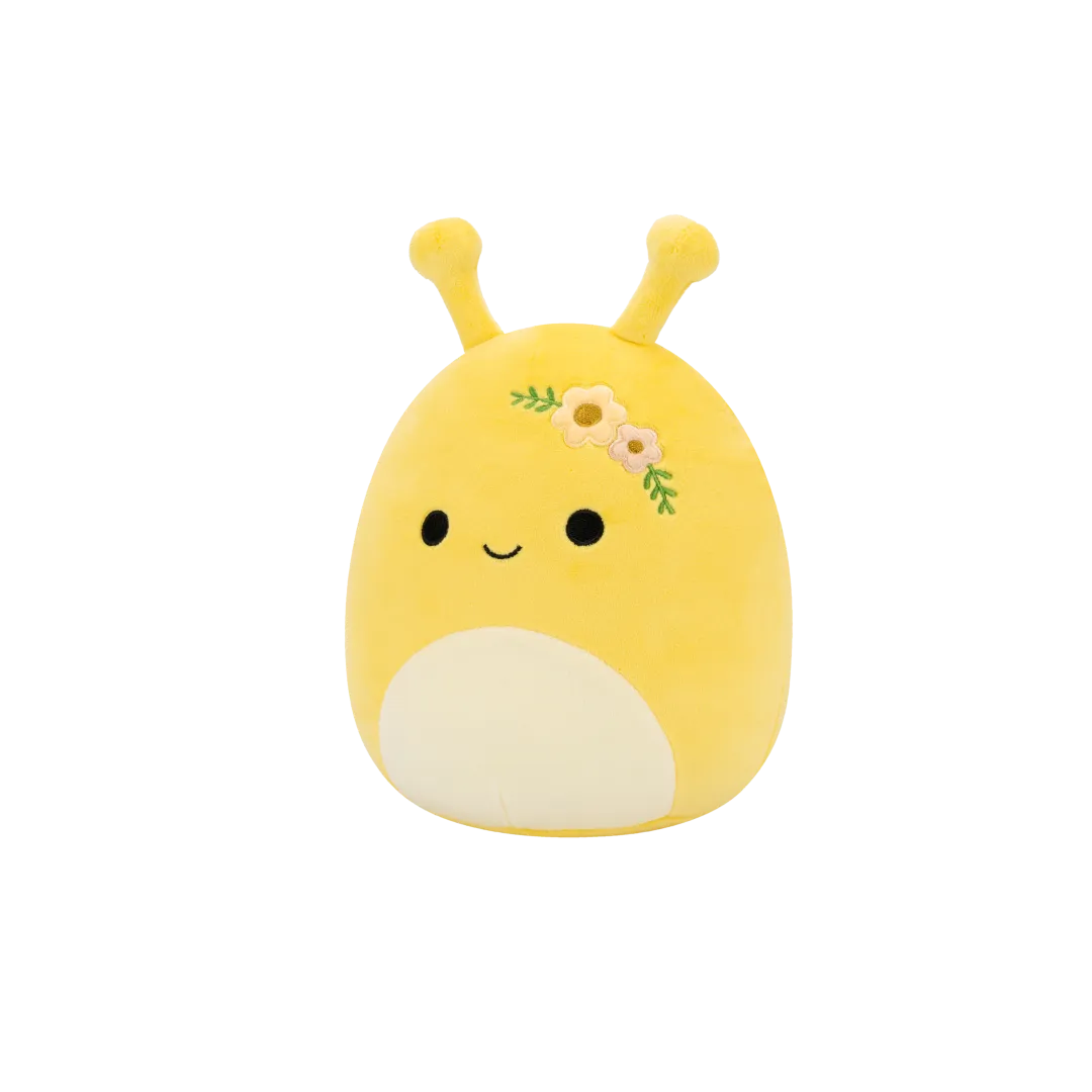 Squishmallows Zarina de gele bananenslak met bloemen, 20 cm - Image 3