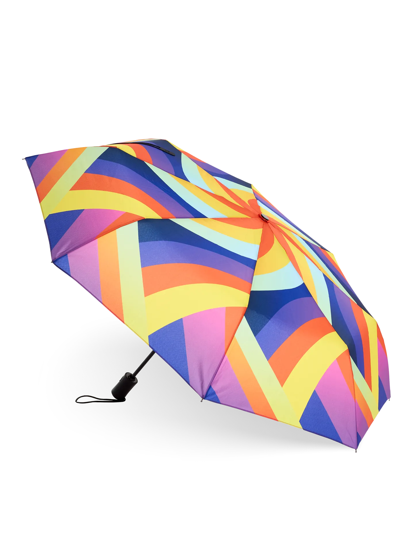 Vrolijke paraplu Regenboogkleuren