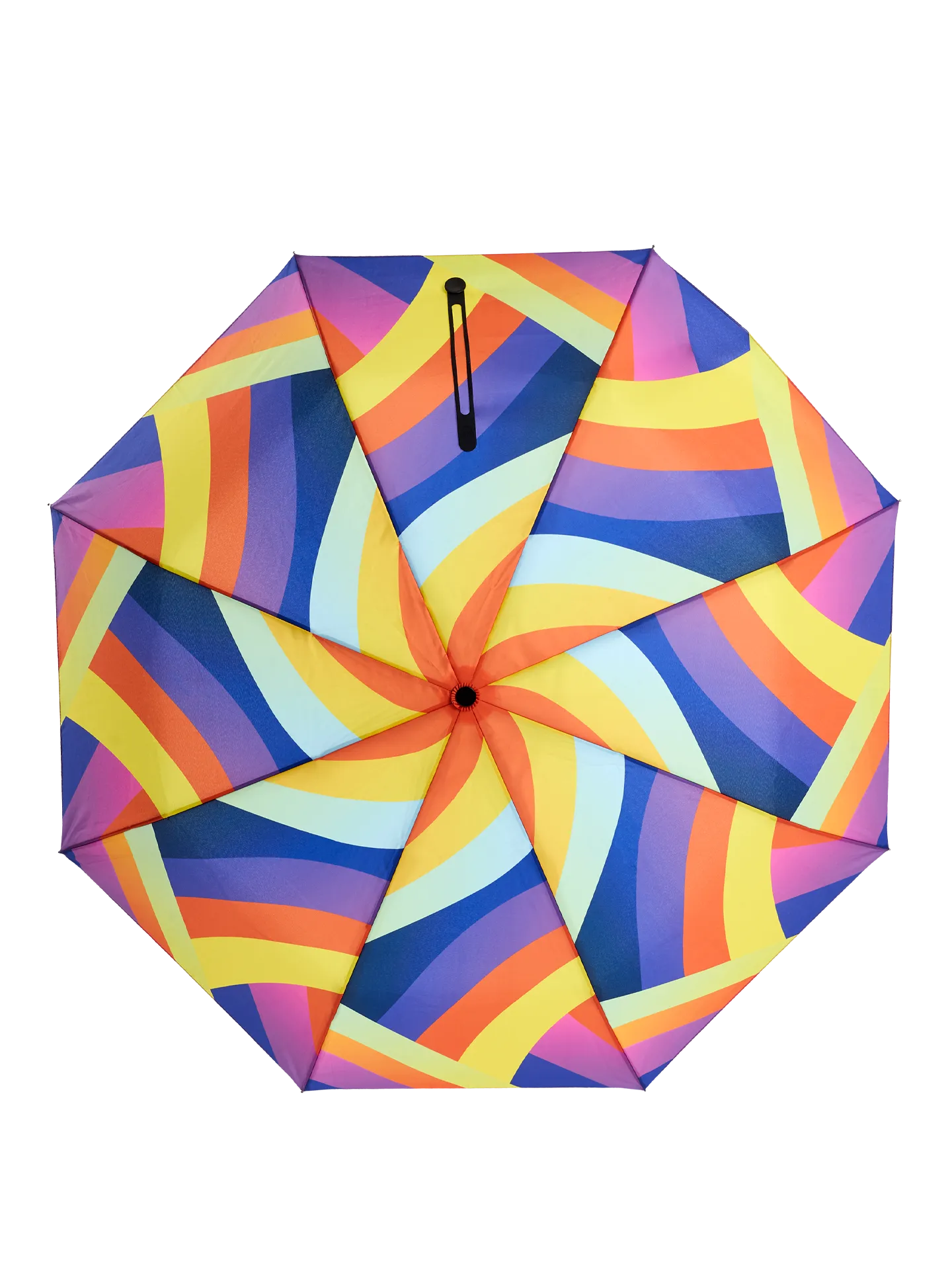 Vrolijke paraplu Regenboogkleuren - Image 2